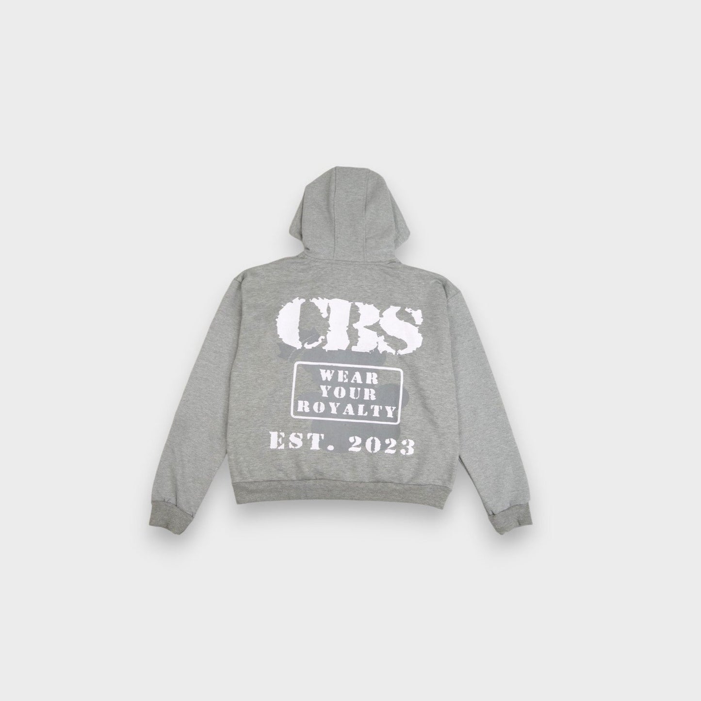 CBS Grey Zip-Up