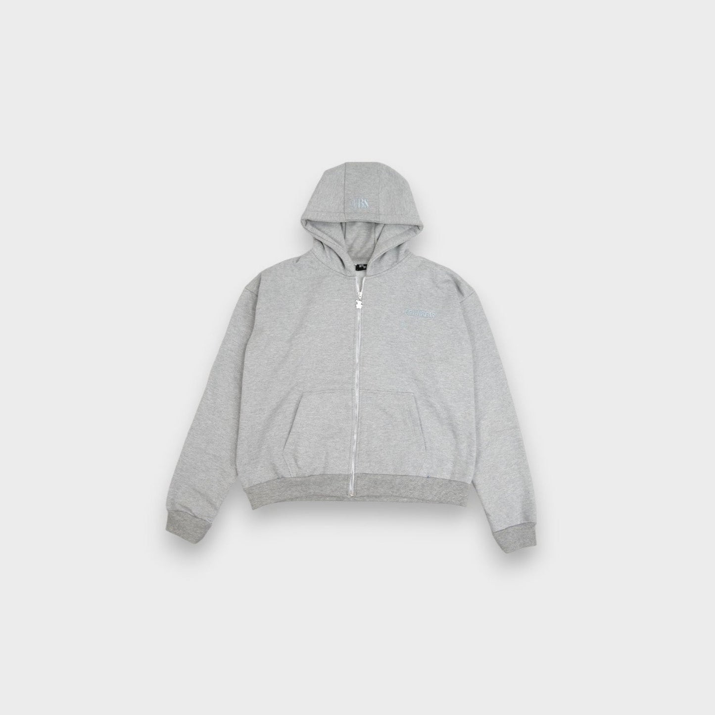CBS Grey Zip-Up