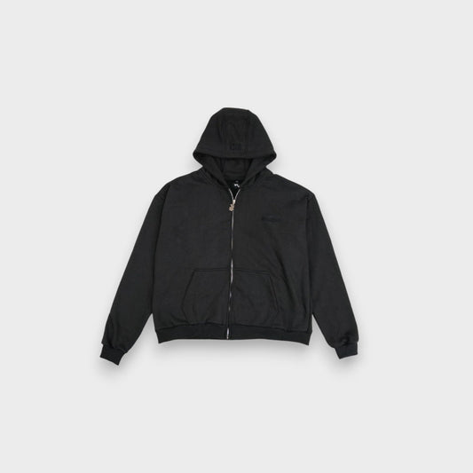 CBS Black Zip-Up